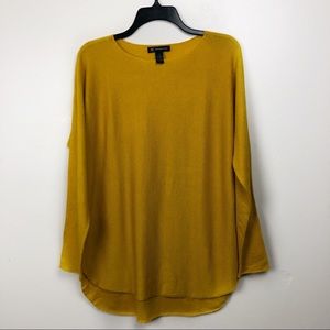 INC International Concepts Mustard Colored Shirt